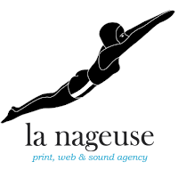 Logo d'Agence de communication La nageuse