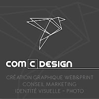 Logo de ComCdesign • Graphiste • SiteWeb | Print