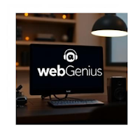 Logo de webgenius solutions