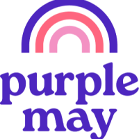 Logo de Manon Williot ✷ purplemay ✷ Webdesigner & graphiste freelance