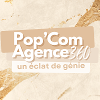 Logo de Pop’Com Agence 360