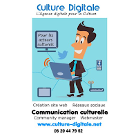 Logo de Culture Digitale - L'agence web pour la Culture