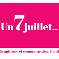 Logo de Géraldine SIMON - Un7juillet - GRAPHISME ET PRINT