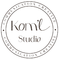 Logo de Studio Kom'l - Communication & Design graphique