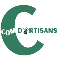 Logo de Com d'Artisans - Agence de communication pour artisans | Sites internet & print – Nantes