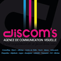 Logo de DISCOM'S agence de communication & imprimeur