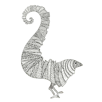 Logo de batikbird.com Illustrateur