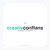 Logo de Création de site web et Agent IA | Creativconflans