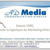 Logo d'AD Media - Communication Directe