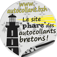 Logo d'Autocollant BZH