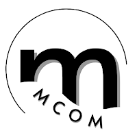 Logo de MCOM (community management - graphisme - web)