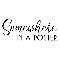 Logo de Somewhere in a poster