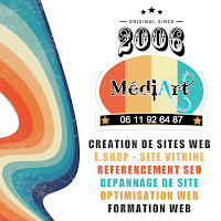 Logo de MédiArt - Création de sites internet Rochefort