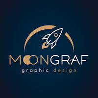 Logo de Moongraf - Graphiste freelance Dijon