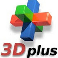 Logo de 3Dplus // Maclet Bertrand