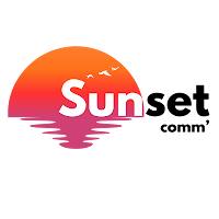 Logo de Sunset Comm