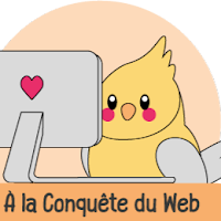 Logo d'À la Conquête du Web - Morgane Leroy