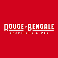 Logo de Rouge Bengale Graphiste web et print