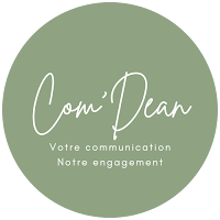 Logo de Com'Dean | Formations et conseils aux entreprises en communication responsable et marketing éthique