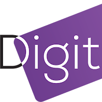 Logo de DIGITAL CV | Carte de visite PVC connectée