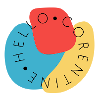 Logo de HelloCorentine, Graphiste freelance à Nice