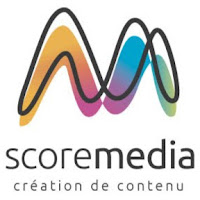 Logo de Score Media