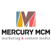 Logo de Mercury MCM : Marketing & Content Media