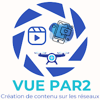 Logo de Vu par 2, publicité vidéo sur les réseaux sociaux
