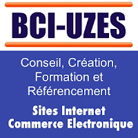 Logo de BCIUZES Conseil, création et référencement de sites internet et commerce électronique à UZES