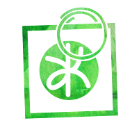 Logo d'atome KRÉATION