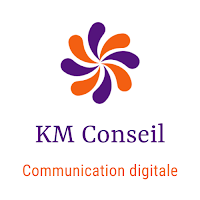 Logo de KM Conseil, Communication digitale | Stratégie & opérationnel🌸