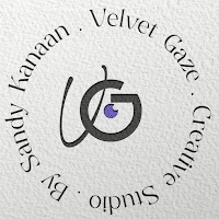 Logo de Velvet Gaze Creative Studio | Graphic-Web Designer | Sandy Kanaan | Lebanon - Bordeaux - Paris