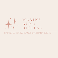 Logo de Marine aura digital