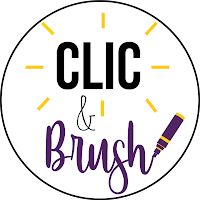 Logo de Clic and Brush