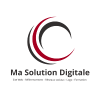 Logo de Ma Solution Digitale, Création site web, référencement, Marennes - Oleron - Royan - Rochefort
