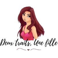 Logo de Deux Traits, Une Fille