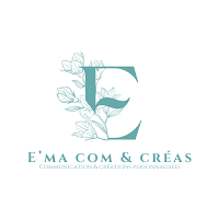 Logo d'E'ma Com & Créas