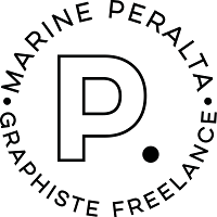 Logo de Marine Peralta I Graphiste