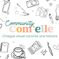 Logo de Community com'elle_ réseaux sociaux et graphisme