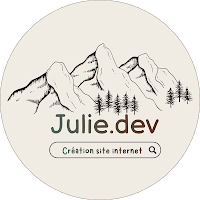 Logo de Création de sites internet sur mesure | Julie Thelie – Développeuse web
