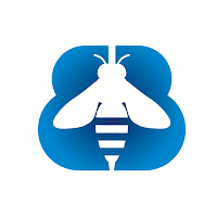 Logo de BlueBee - L'abeille bleue