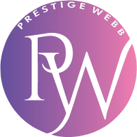 Logo de Prestige webb