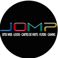 Logo de JOMP | Création de sites Internet | Logo Flyer Carte de visite | Digital Communication