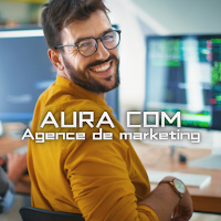 Logo d'Aura Com - Agence Marketing