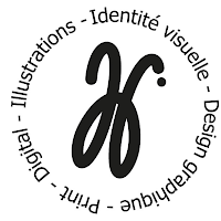 Logo de JG Graphdesign - Graphiste Print Web Illustration - Drôme