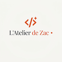 Logo de L'atelier de Zac - Création de sites web