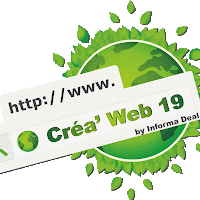 Logo de Créa Web 19