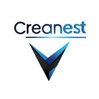 Logo de Creanest | Agence de Communication | Création de site internet - Identité Visuelle - Support de communication |