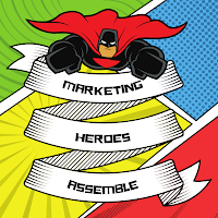 Logo de Marketing Heroes Assemble
