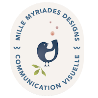 Logo de Mille Myriades - design & communication consciente